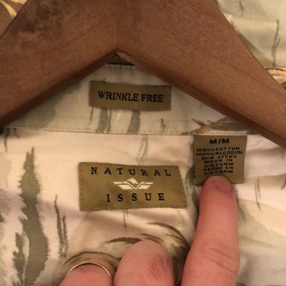 Natural Issue Short Sleeve Button Up - Picture 4 of 4